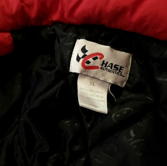 VTG Nascar 2000 Jacket Mens XL Color Block Hooded Casey Atwood 27 Chase Rare - Picture 8 of 13